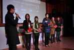 大地风景代表出席北京大学城环奖颁奖典礼暨2012元旦晚会